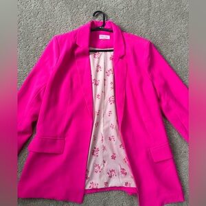 Hot pink blazer